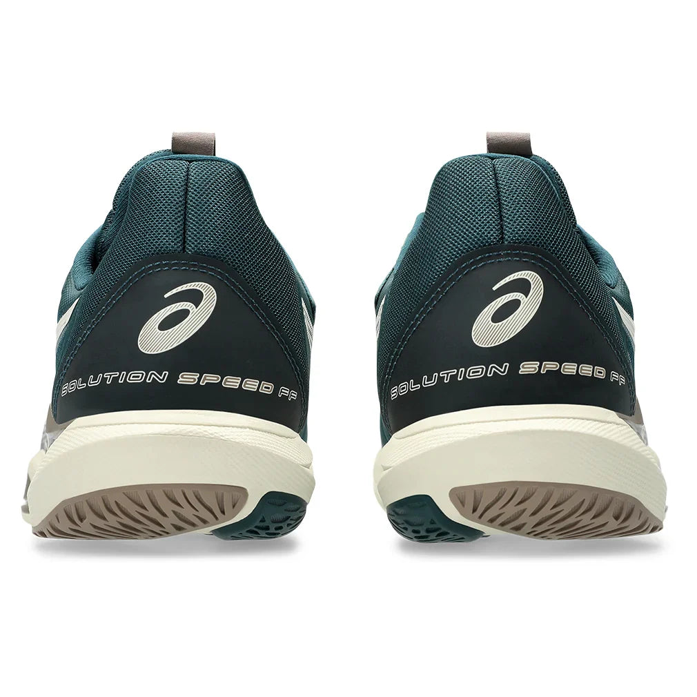 Men`s Solution Speed FF 3 Tennis Shoes Saxon Green and Birch ASICS