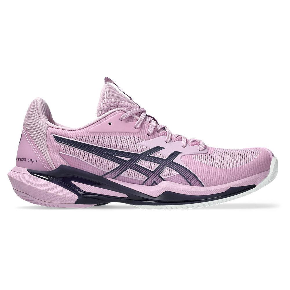 Women`s Solution Speed FF 3 Clay Tennis Shoes Light Ube and Indigo Fog ASICS