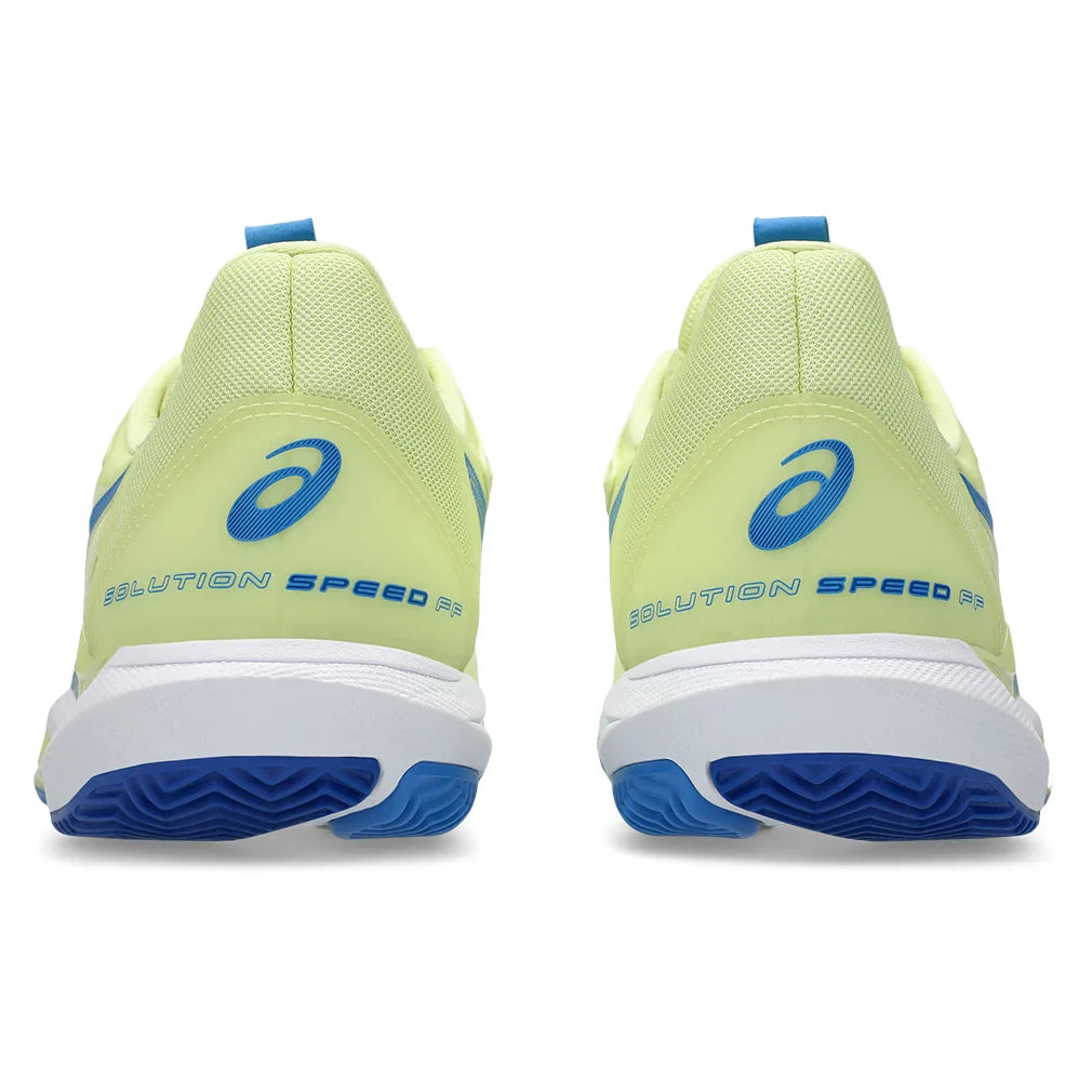 Women`s Solution Speed FF 3 Clay Tennis Shoes Huddle Yellow and Blue Coast ASICS