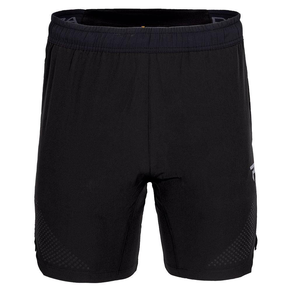 Men`s Elevated Performance Tennis Short PICKLEBALL APPAREL PADDLETEK Black S