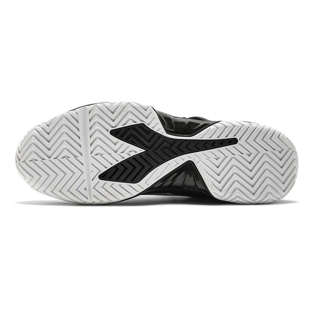 Men's B.Icon 2 AG Tennis Shoes Black and Silver Shoes DIADORA