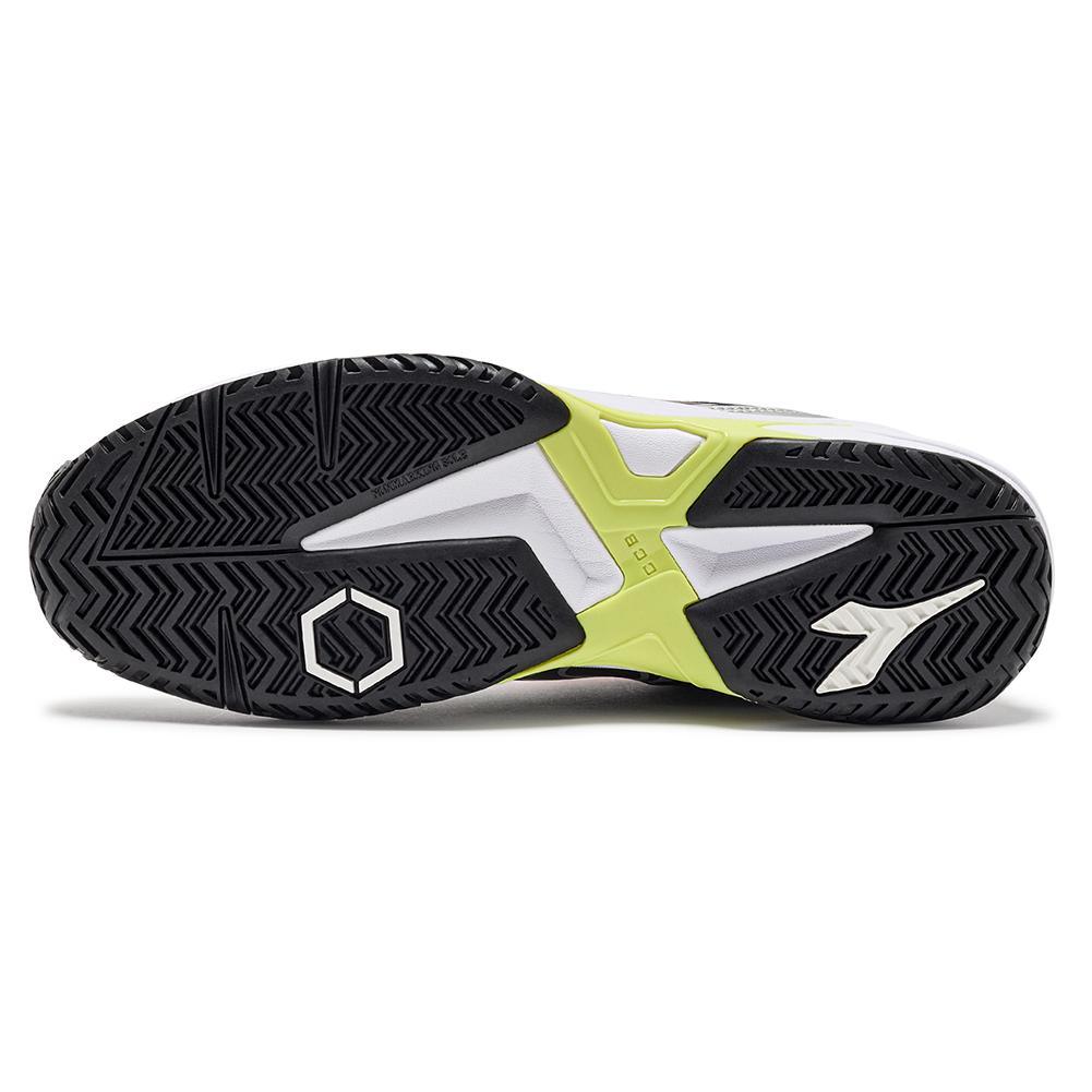 Men's Trofeo 2 AG Pickleball Shoes Black and Silver Shoes DIADORA