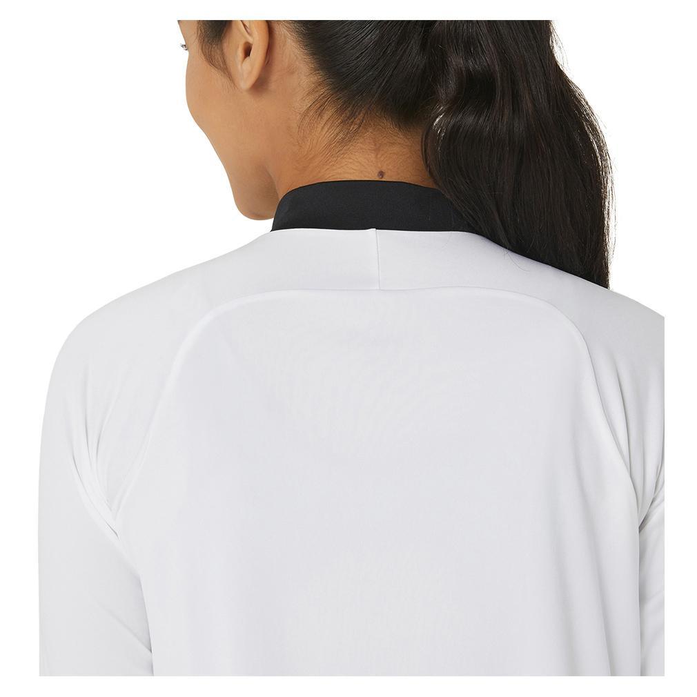 Women's Court Long Sleeve 1/2 Zip Tennis Top Womens Apparel ASICS XL