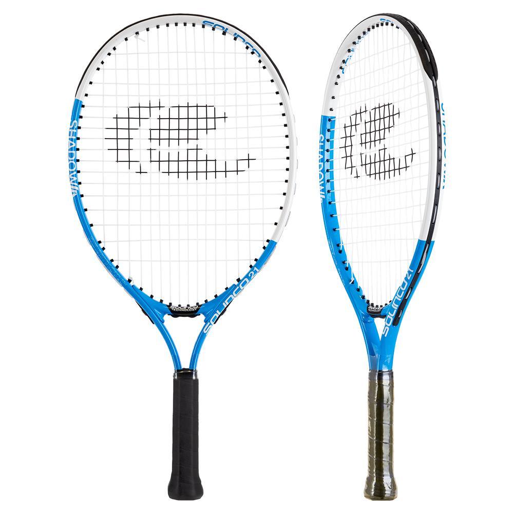 Shadow 21 Inch Aluminum Junior Racquet White and Blue Racquets SOLINCO