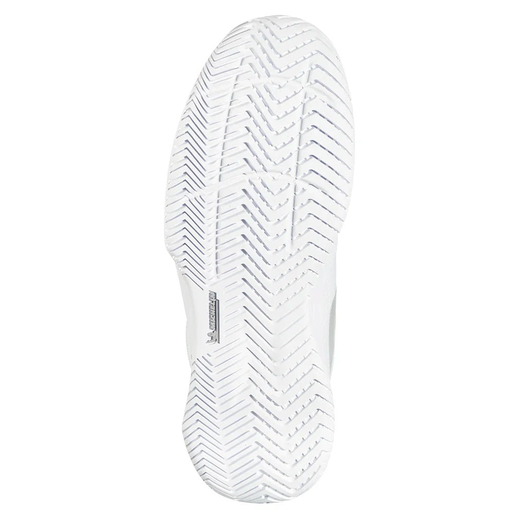 Women`s SFX Evo Pickleball Shoes White and Silver BABOLAT