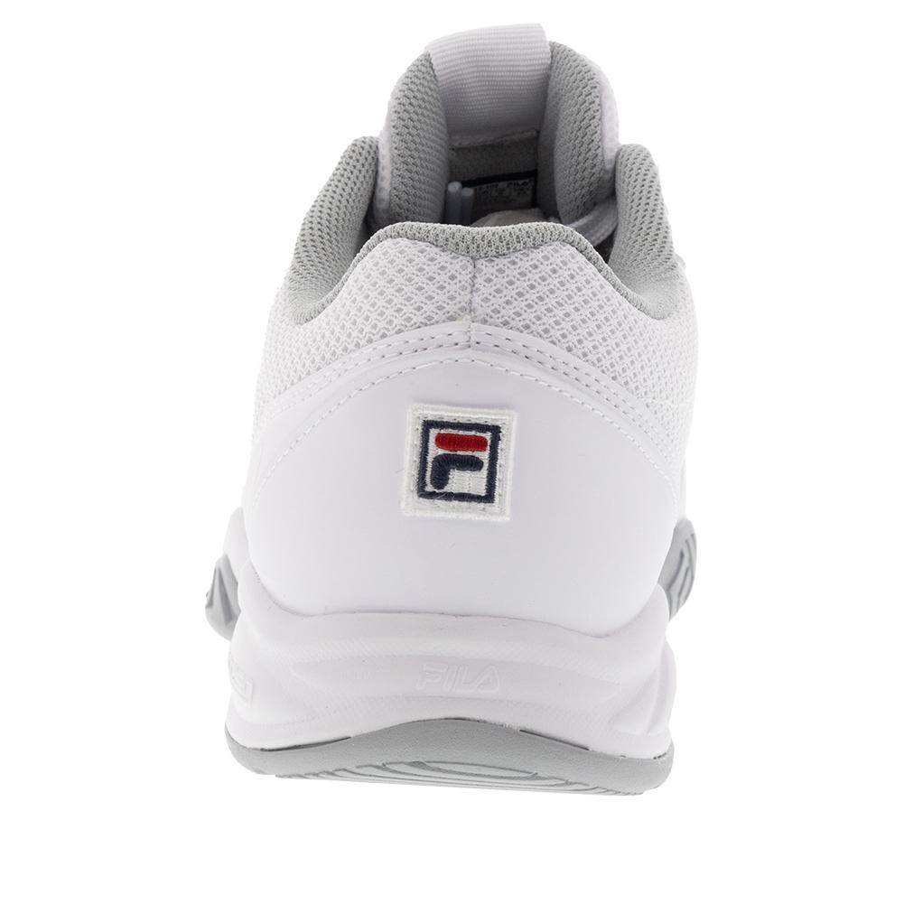 Juniors` Axilus 3 Tennis Shoes White and Highrise Super Sale FILA
