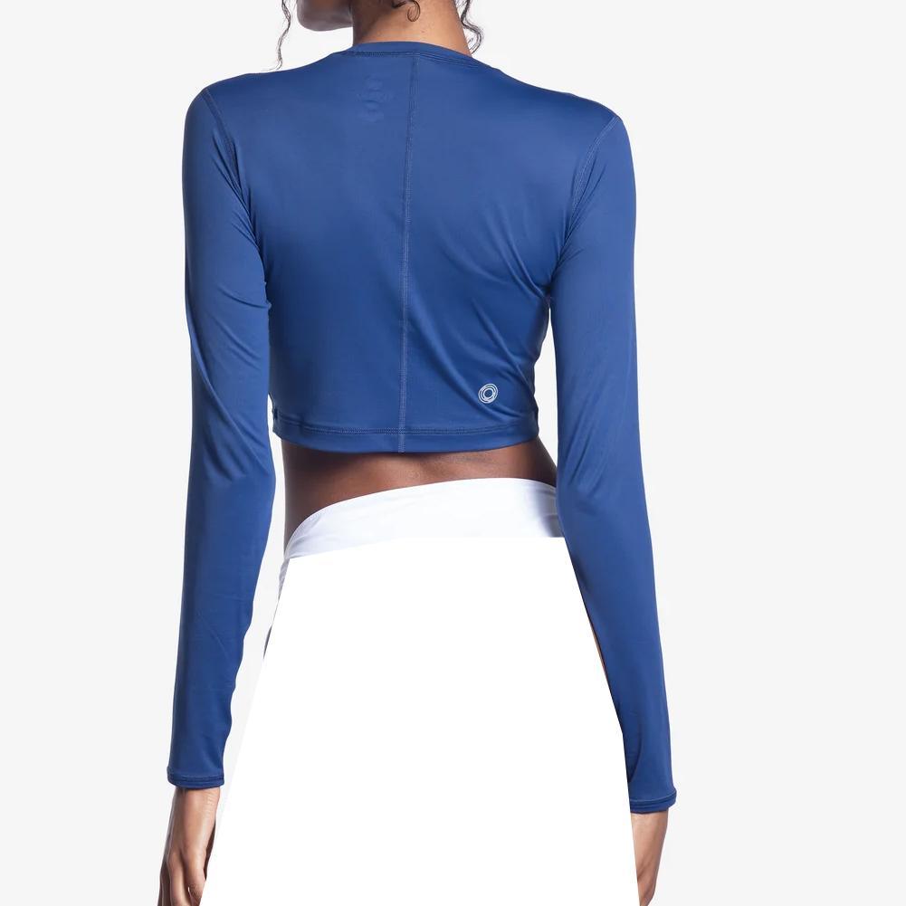 Women`s Everyday Long Sleeve Crop Tennis Top WOMENS APPAREL BLOQUV