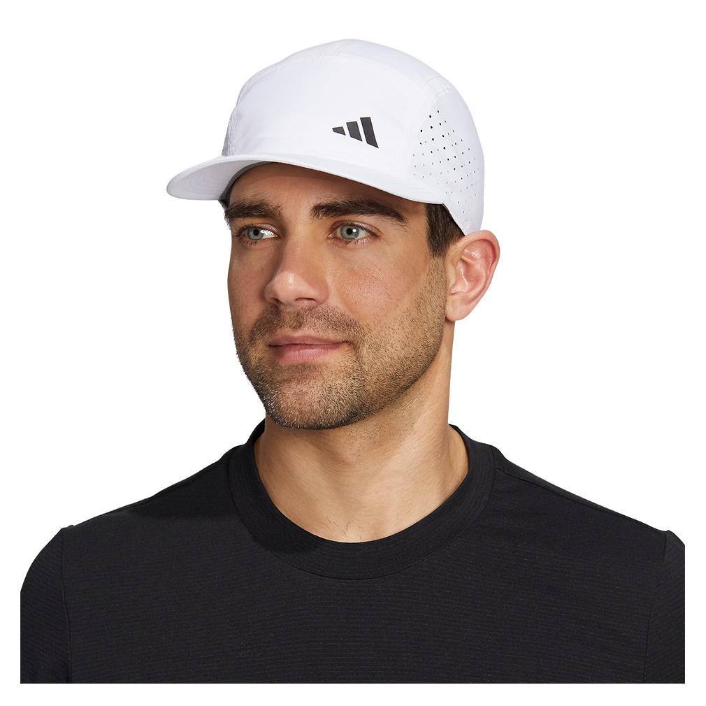 Men’s Superlite Trainer 3 Hat White and Black Reflective Mens Apparel ADIDAS