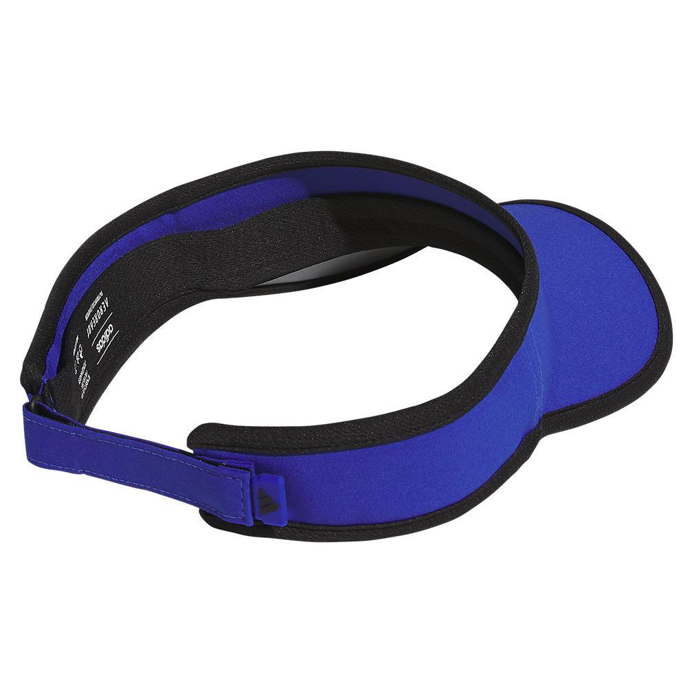 Men’s Superlite 3 Visor Semi Lucid Blue and Black Mens Apparel ADIDAS