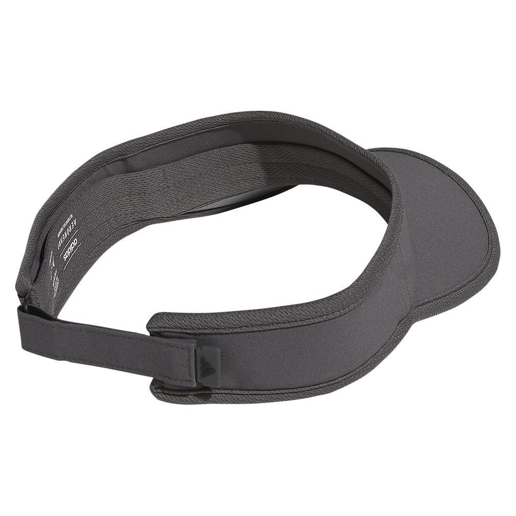 Men’s Superlite 3 Visor Grey Six and Silver Metallic Mens Apparel ADIDAS