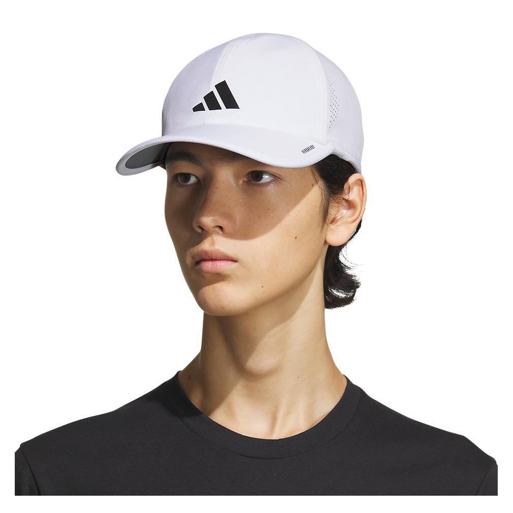Men’s Superlite 3 Hat White and Black Mens Apparel ADIDAS