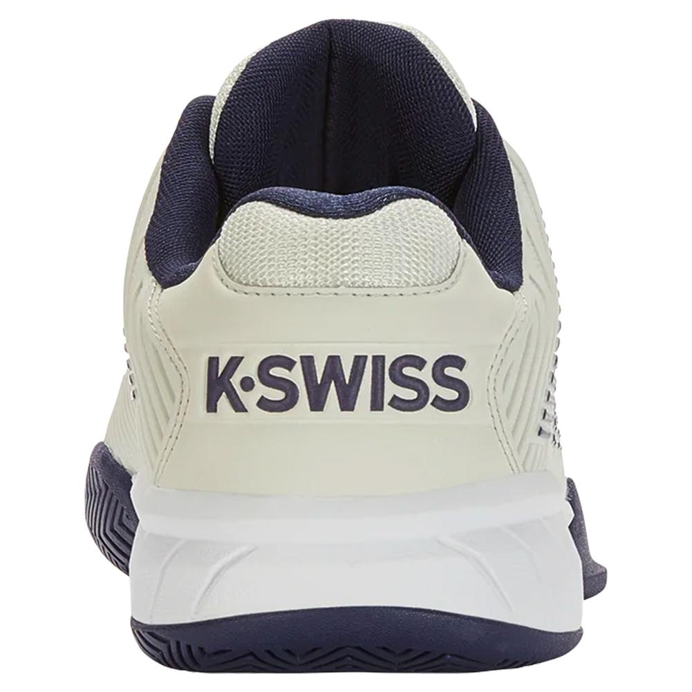 Men's Hypercourt Express 2 2E Width Tennis Shoes Gray White Peacoat Top Tennis Shoes K-SWISS