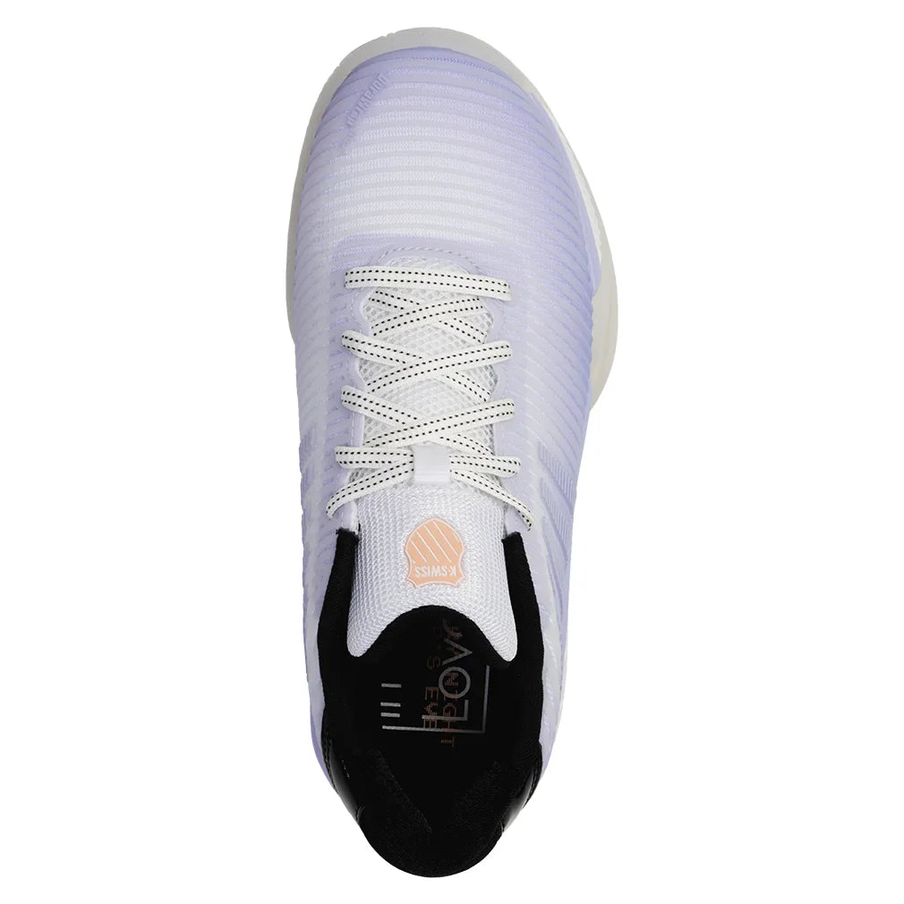 Women`s HyperCourt Express 2 X Lucky in Love Tennis Shoes White and Lilac K-SWISS