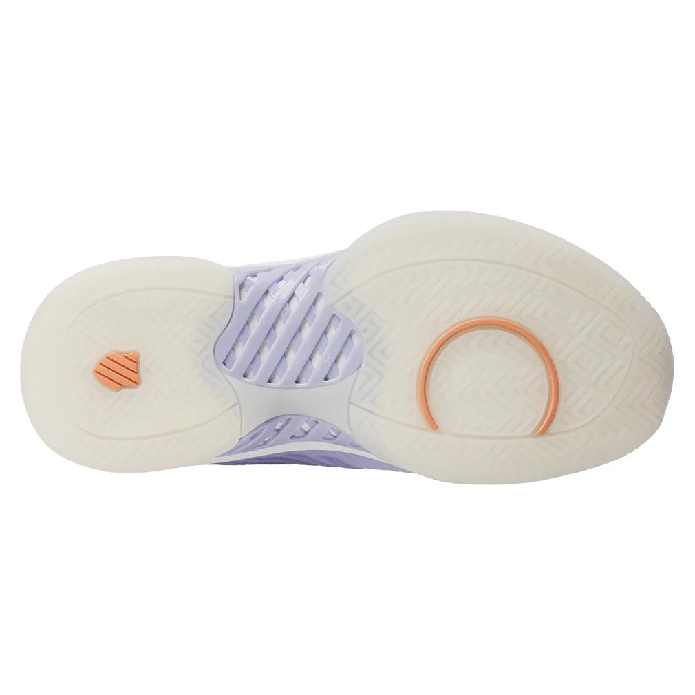 Women`s HyperCourt Express 2 X Lucky in Love Tennis Shoes White and Lilac K-SWISS