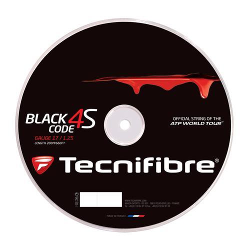 Black Code 4S Tennis String Reel Strings TECNIFIBRE