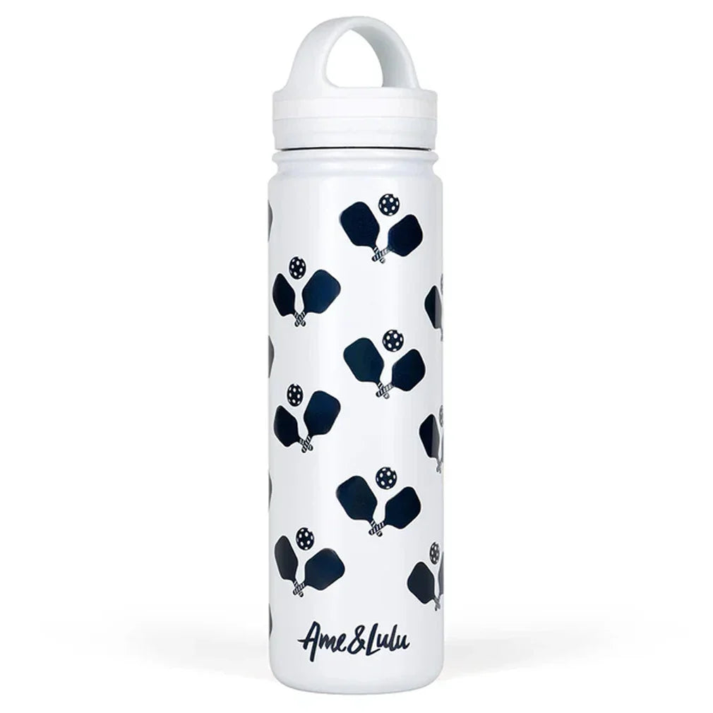 Court and Course Sports Water Bottle Crossed Paddles AME AND LULU ONE_SIZE CROSSED_PADDLES
