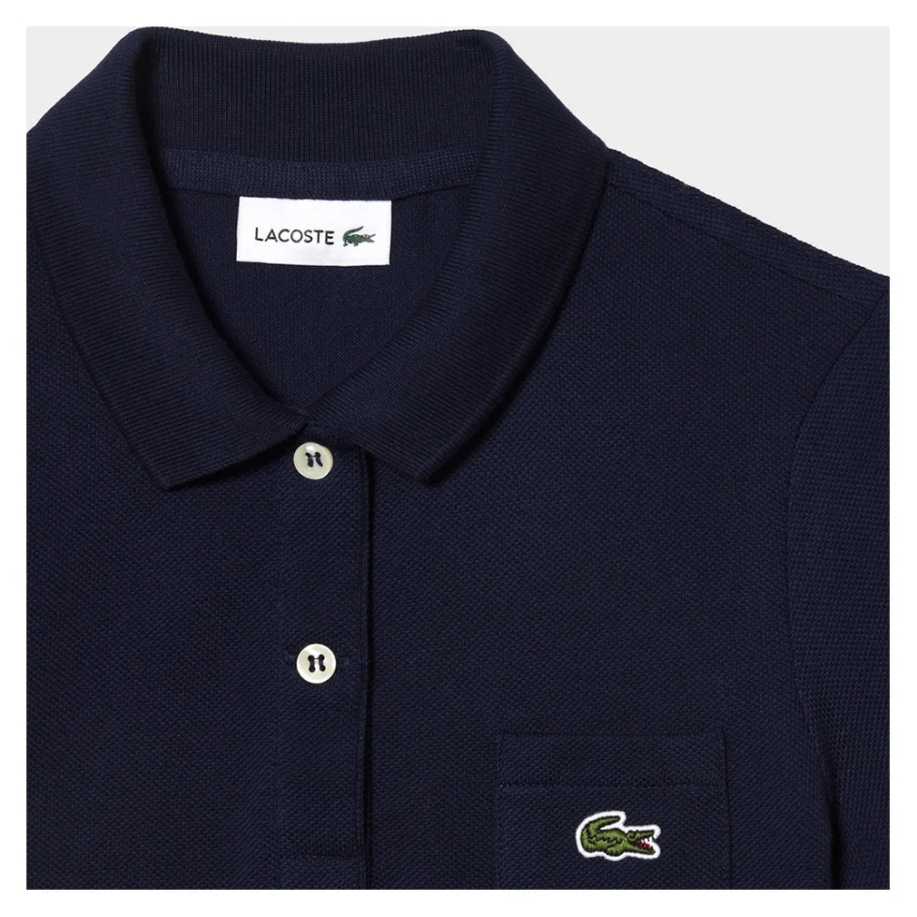 Girls' Polo Style Cotton Tennis Dress LACOSTE