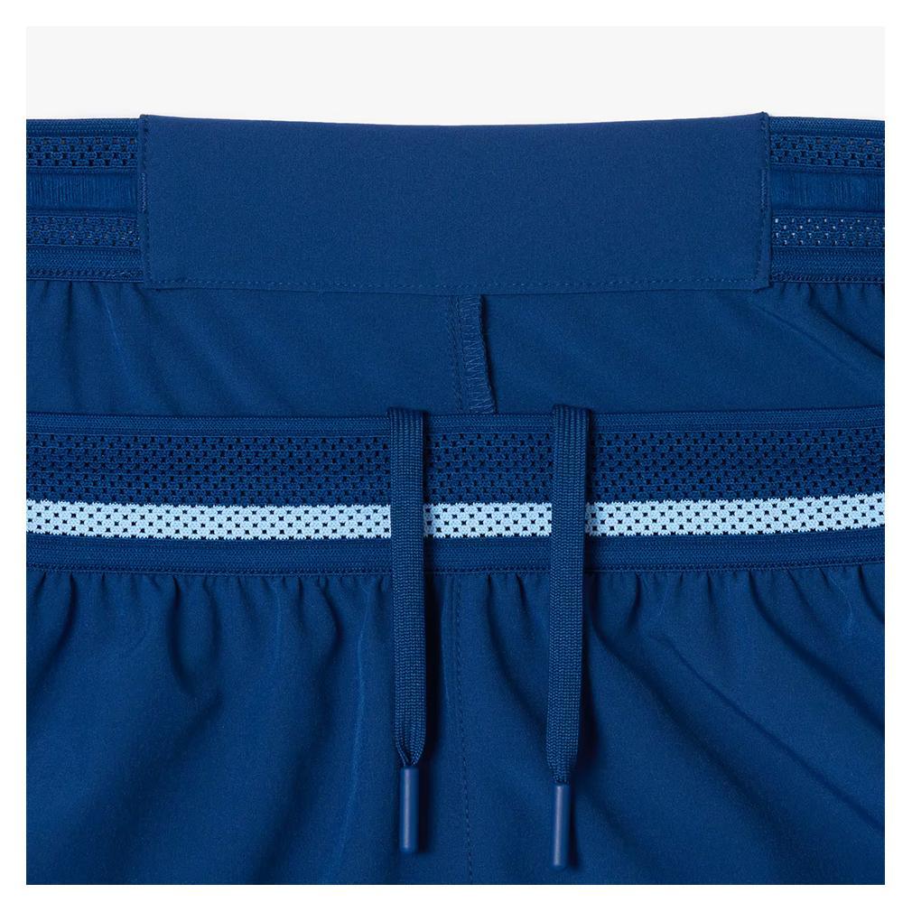 Men`s Novak Djokovic Ultra-Dry Tennis Short Globe TOURNAMENT GEAR LACOSTE