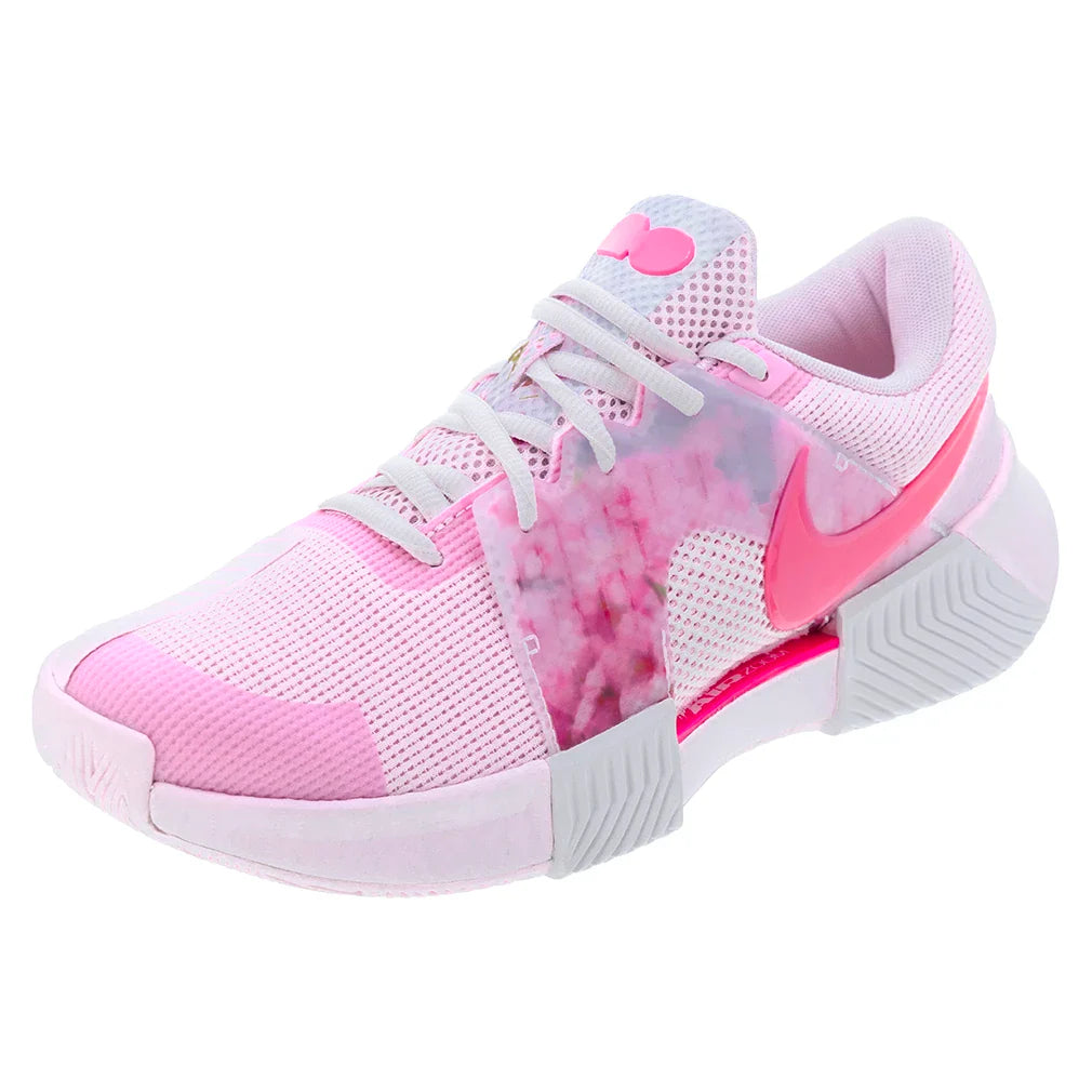 Women`s GP Challenge 1 Osaka Tennis Shoes Dusty Cactus and Dark Team Red NIKE 5 Pink