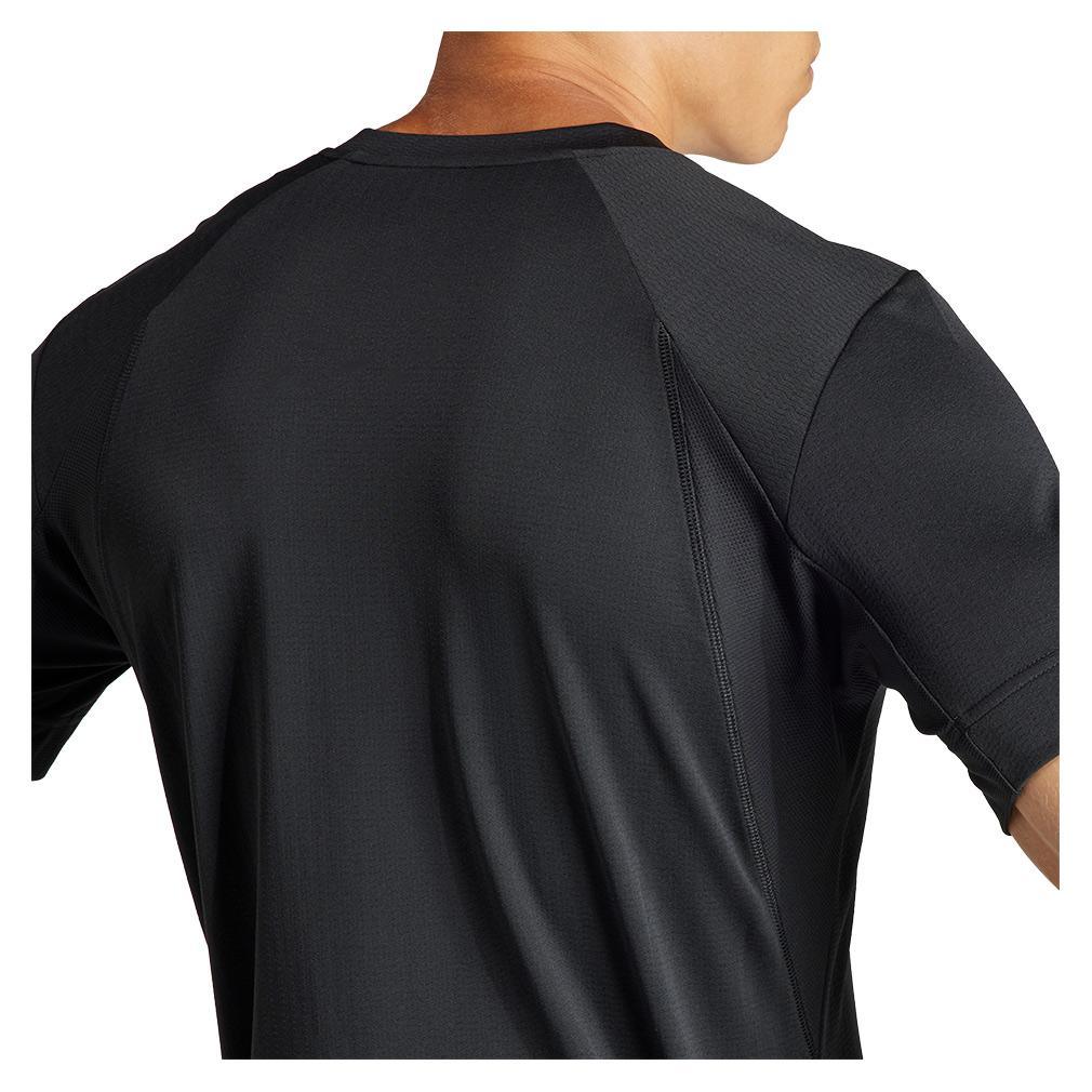 Men's Freelift Tennis Top Black Shop By Player ADIDAS XS