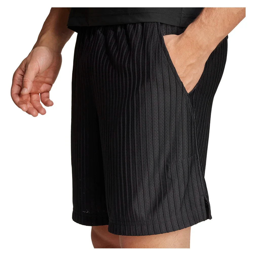 Men`s Tennis Short and Tight Set Black ADIDAS