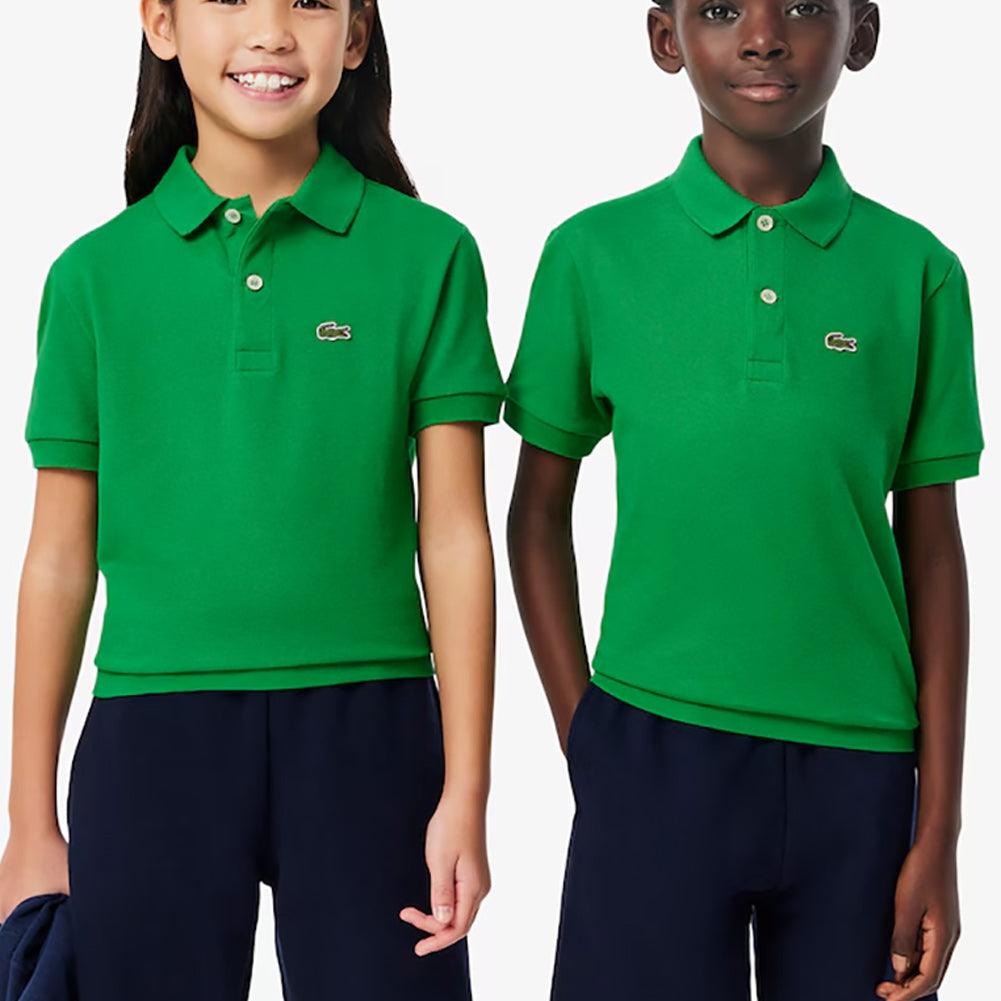 Boys' Regular Fit Petit Pique Tennis Polo LACOSTE