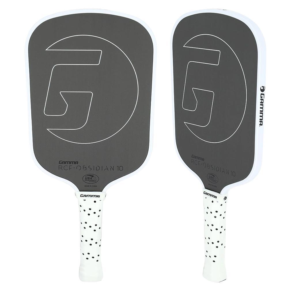 RCF Obsidian 10 Pickleball Paddle White Pickleball Paddles GAMMA