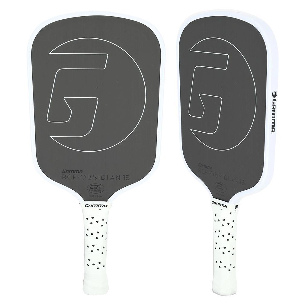 RCF Obsidian 16 Pickleball Paddle White Pickleball Paddles GAMMA