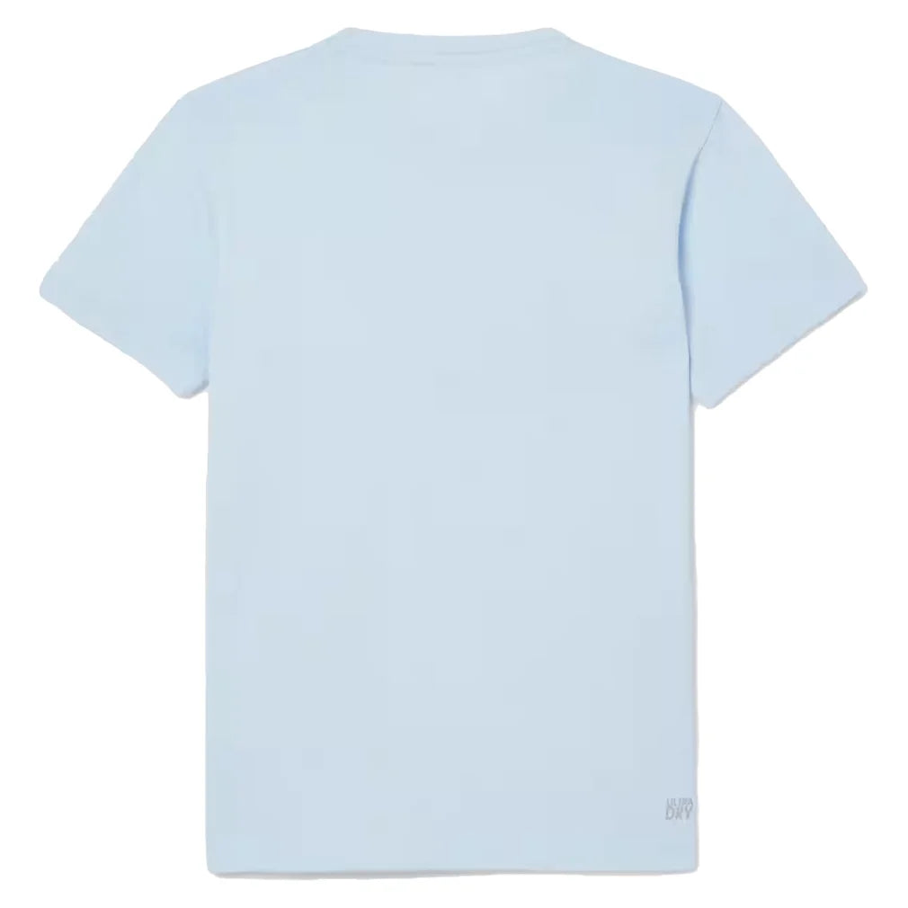 Boys' Oversized Croc Tennis Top Rill and Gipsy Blue LACOSTE