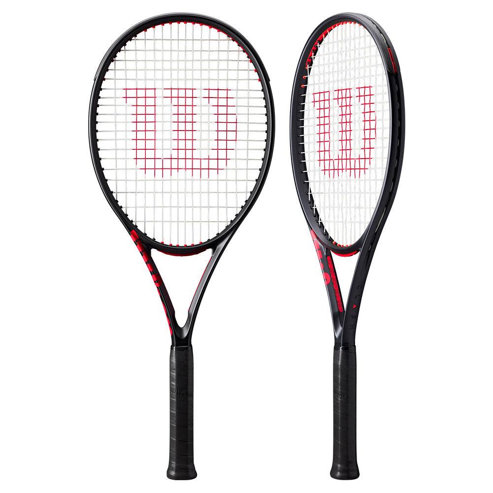 Clash 100 v3 Tennis Racquet WILSON 1 - 4 1/8 Black