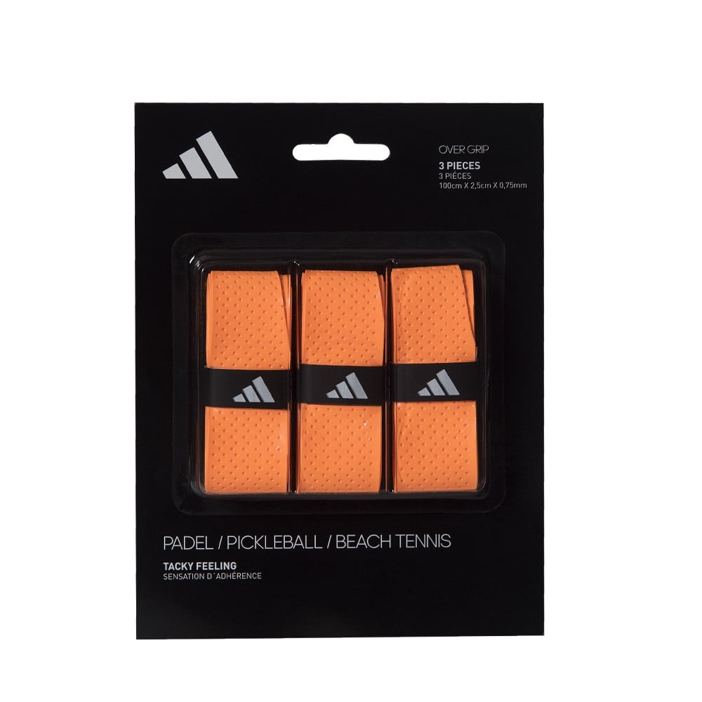 ADIDAS Set Overgrip 3X Accessories Adidas Única Naranja