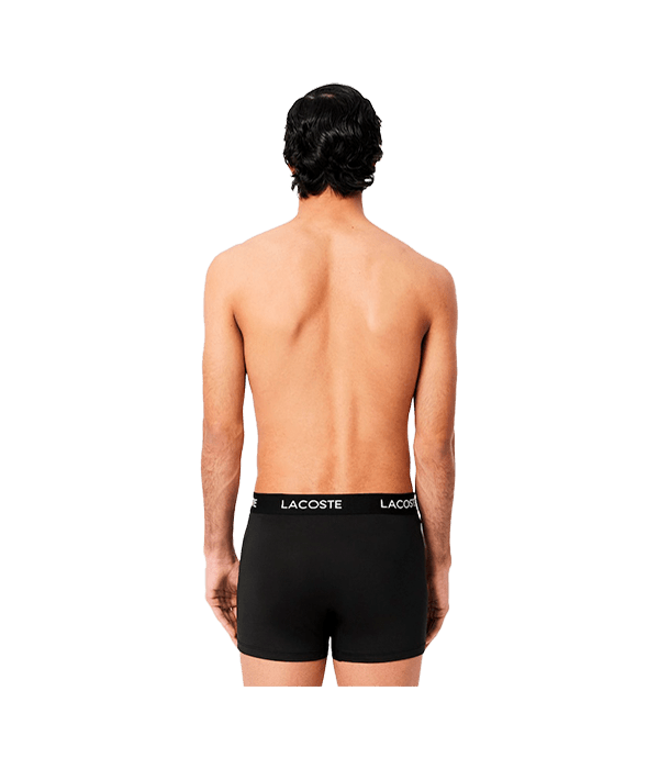 Calzoncillos Lacoste Microfibra Black (Pack x3) 2025 Padel Clothes Lacoste