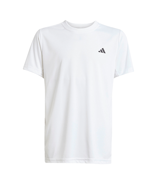 T shirt Adidas B Club Tee Junior White 2025 Padel Clothes Adidas