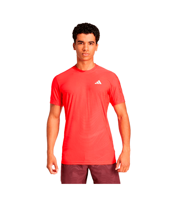 T shirt Adidas Flft tee Tenis Pro Red 2025 Padel Clothes Adidas