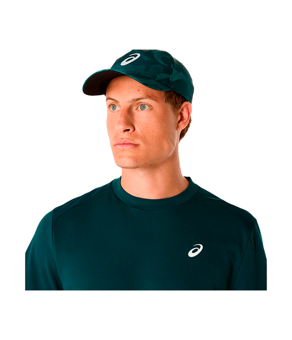 T shirt Asics Court SS Saxon Green 2025 Padel Clothes Asics Padel