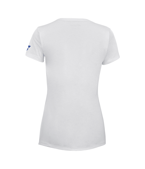 T shirt Babolat Exercise Tee Woman White/White 2025 Padel Clothes Babolat