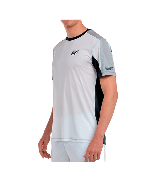 T shirt Bullpadel Brego White 2025 Padel Clothes Bullpadel