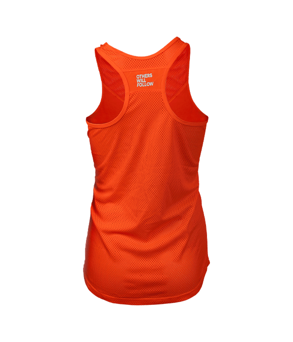 T shirt de Tirantes Oxdog Tiebreak Tank Top Women Orange 2025 Padel Clothes Oxdog