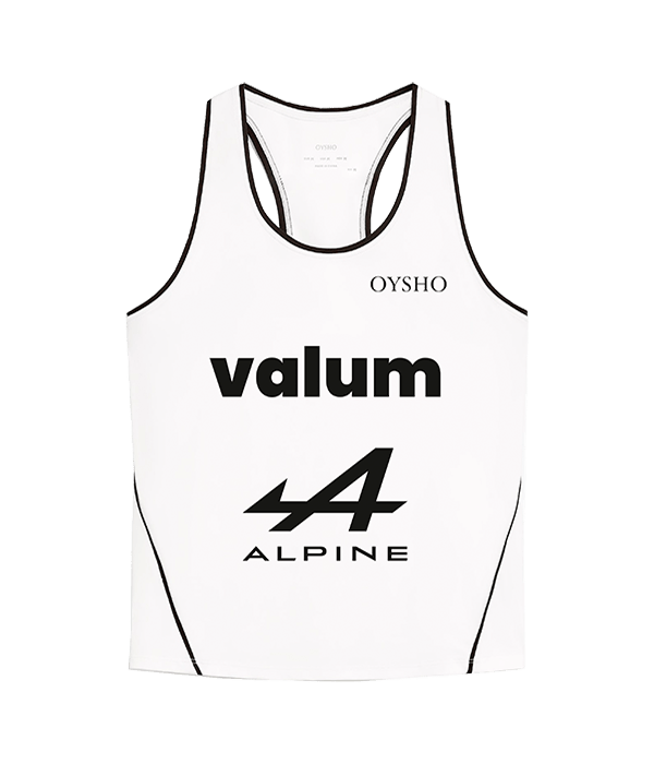 T shirt Oysho Alejandra Salazar Blanca 2025 Padel Clothes Oysho