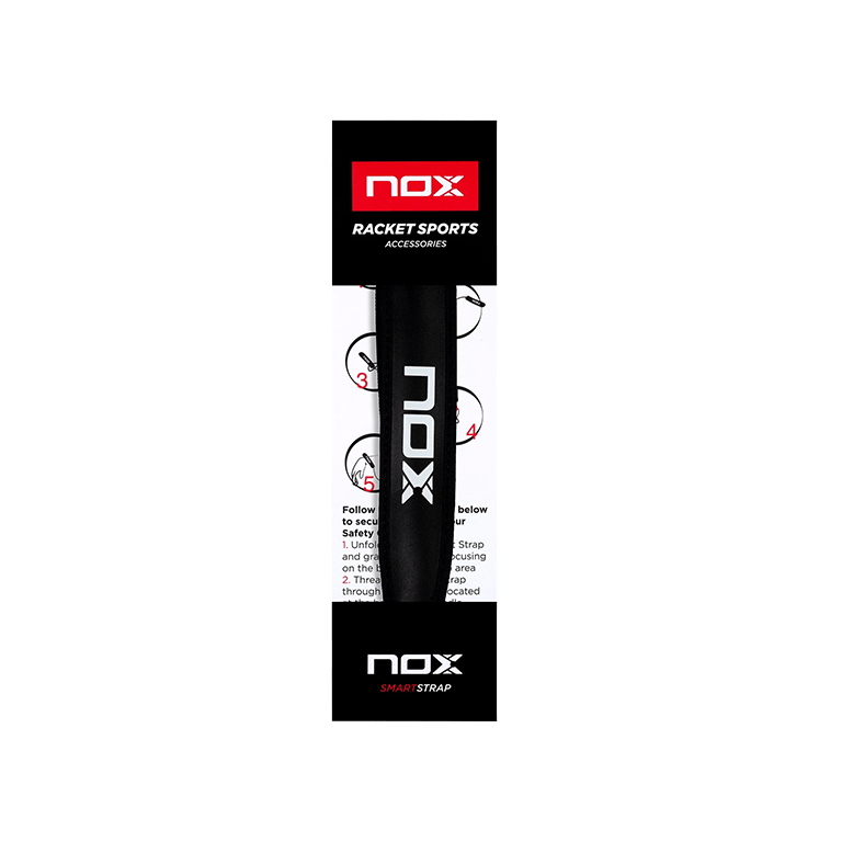 NOX Racket Strap Luxury Black Racket Strap Nox