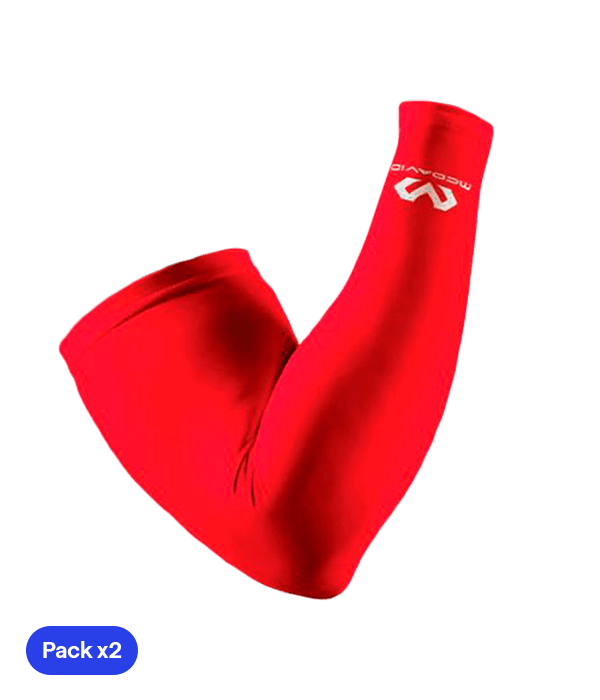 McDavid Blue Compression Sleeves (x2) Court & Training Mc David