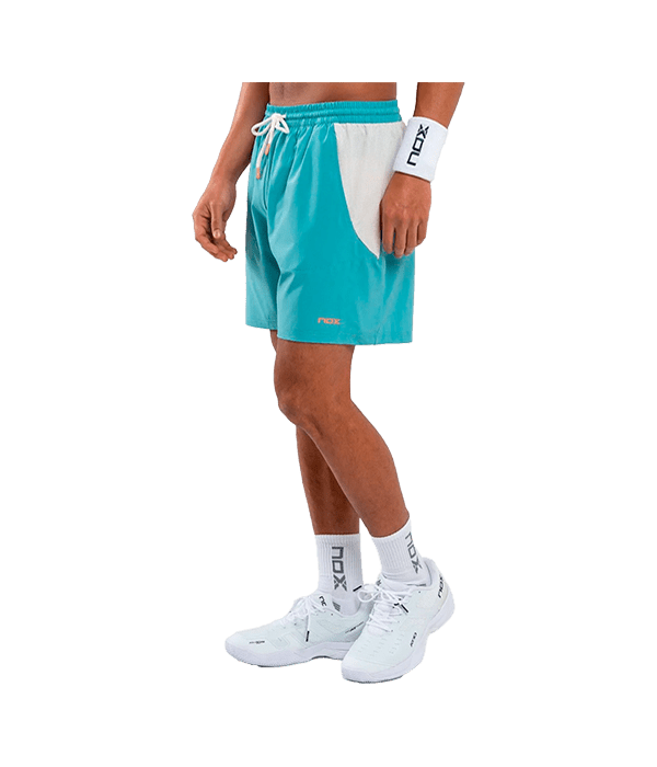 Pants Corto NOX Pro Dusty Turquoise 2025 Padel Clothes Nox