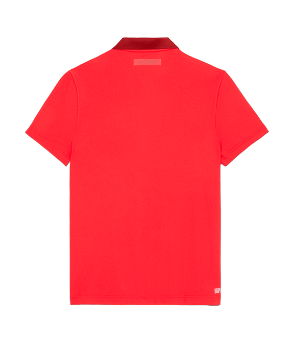 Polo Lacoste Novak Djokovic Red/Granate 2025 Padel Clothes Lacoste
