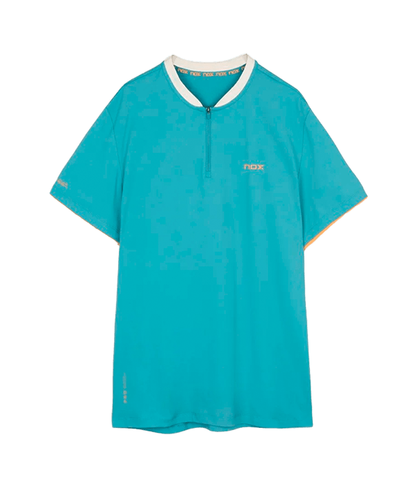 Polo NOX Dusty Turquoise Pro 2025 Padel Clothes Nox