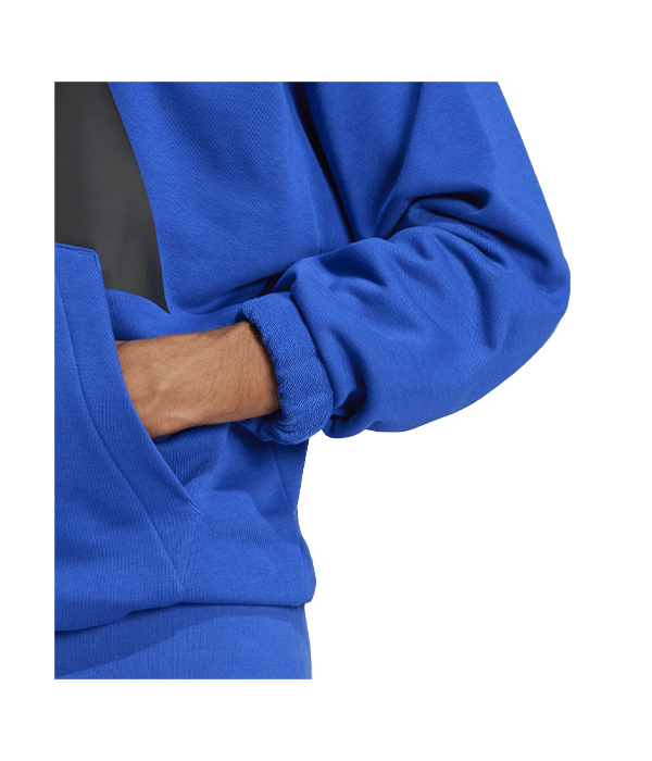Hoodie Adidas M BL FT HD Blue/Black 2025 Padel Clothes Adidas