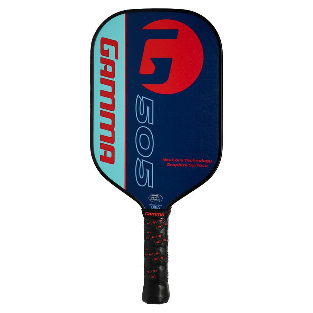 505 Pickleball Paddle Turquoise and Red Pickleball Paddles GAMMA Blue