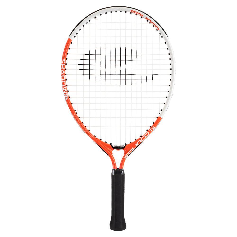 Shadow 19 Inch Aluminum Junior Racquet White and Red Racquets SOLINCO Red