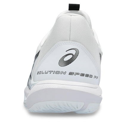 Men's Solution Speed FF 3 Tennis Shoes White and Black Tournament Gear ASICS