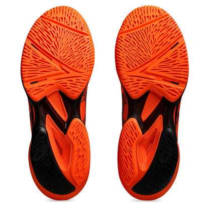 Men`s Solution Speed FF 3 Tennis Shoes Shocking Orange and Black ASICS