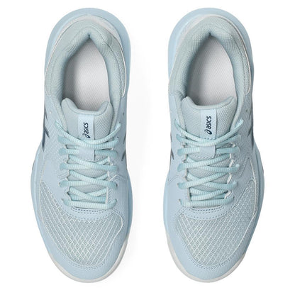 Womens Gel-Dedicate 8 Pickleball Shoes Cool Grey and Vintage Indigo Womens Shoes ASICS